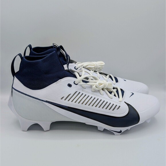 Nike Men\'s Vapor Edge Pro 360 2 TB Football Cleats White Navy Size 13 FJ1581-140 main image 7
